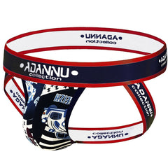 black Gay Jockstraps: Pattern Print Jockstrap & sexy jock straps- pridevoyageshop.com - gay men’s underwear and swimwear