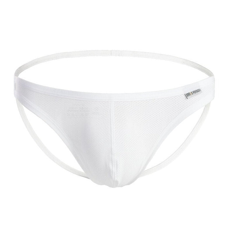 white Gay Jockstraps: Jockstrap Lingerie & String Jockstrap- pridevoyageshop.com - gay men’s underwear and swimwear