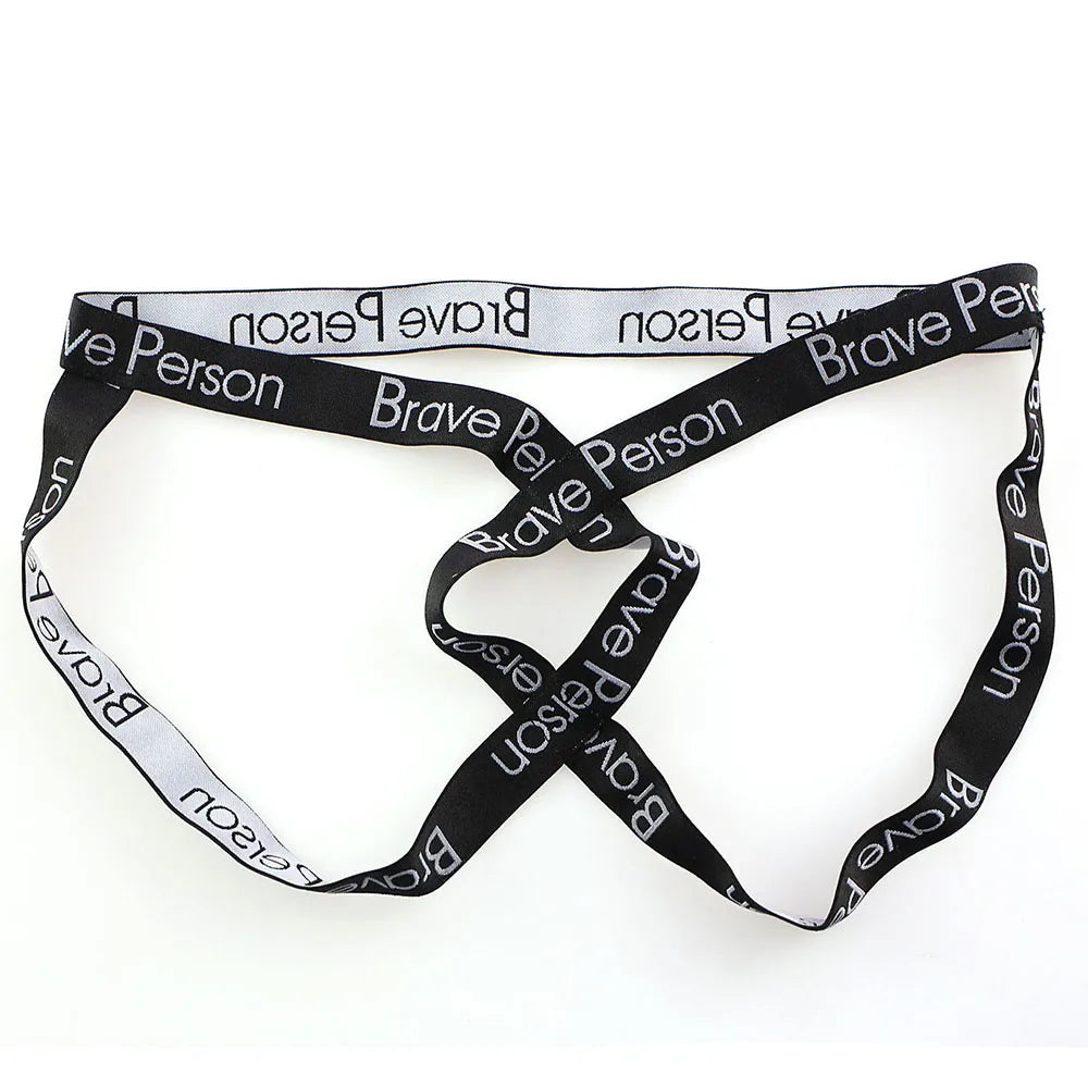 details of BRAVE PERSON Men's Bare Jockstrap - pridevoyageshop.com - gay men’s underwear and swimwear