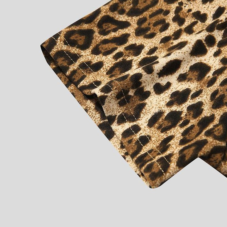 details of Gay Bodysuit and Singlet | Men's Leopard Print Bodysuit - Men's Singlets, Bodysuits, Leotard & Unitard - pridevoyageshop.com