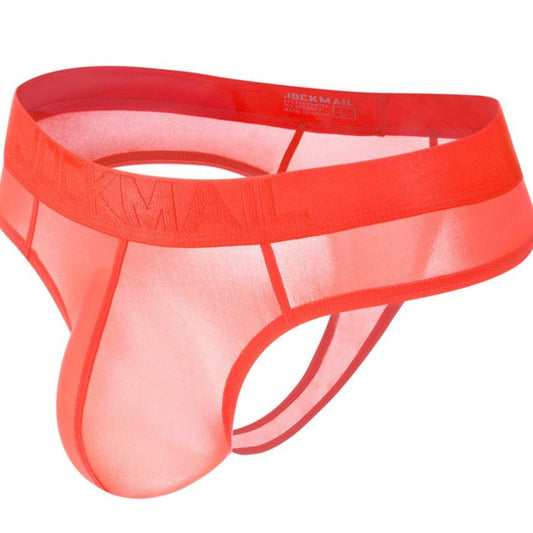 Red Jockmail - Sexy Mens Thongs: Perfect Sexy Underwear for Gay Men - pridevoyageshop.com - gay men’s underwear and swimwear