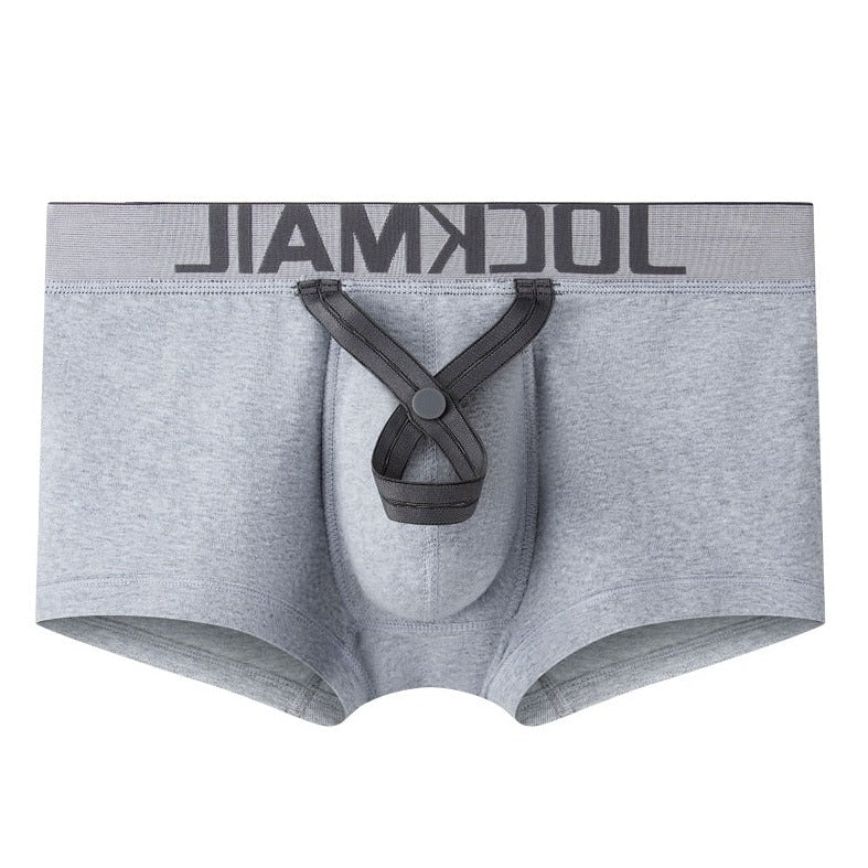 details of Jockmail Classic Cock Ring Boxers | Gay Underwear