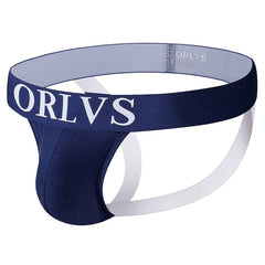 Navy ORLV Sexy Jockstrap: Men's Jock Underwear for Timeless Style - pridevoyageshop.com - gay men’s underwear and swimwear