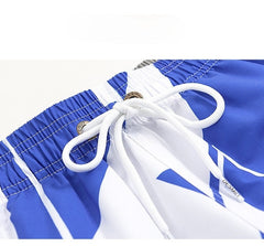 details of Gay Swimwear & Beachwear | Desmiit Color Block Board Shorts - pridevoyageshop.com - gay men’s underwear and swimwear