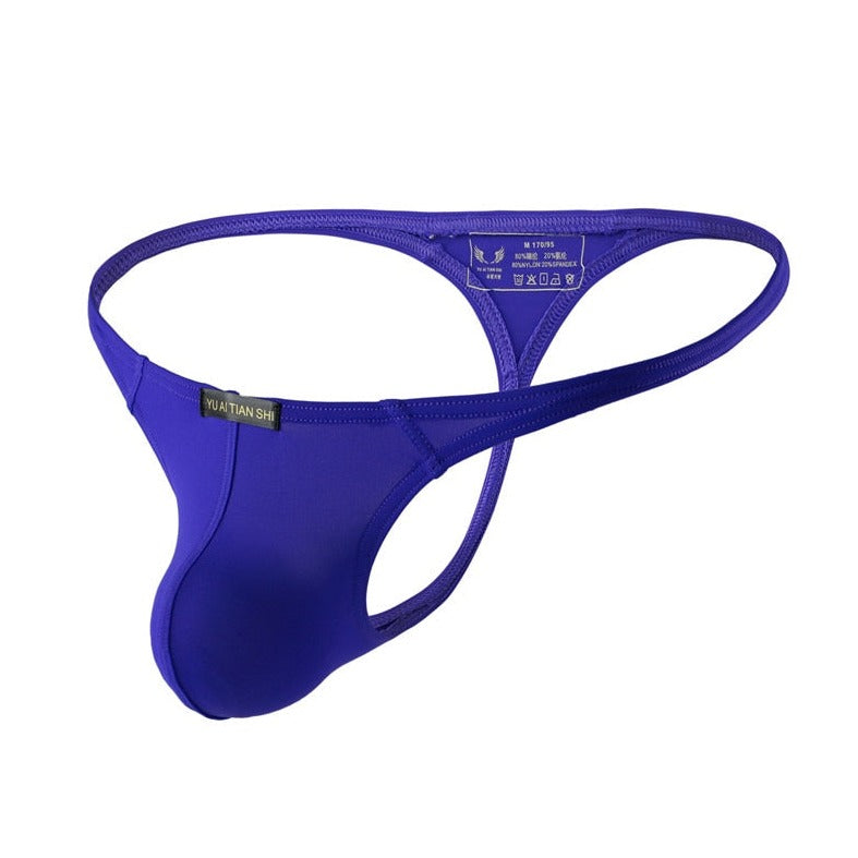 Purple Men's Classic Thong: Breathable Gay Underwear - pridevoyageshop.com - gay men’s underwear and swimwear