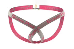pink BRAVE PERSON Men's Bare Jockstrap - pridevoyageshop.com - gay men’s underwear and swimwear