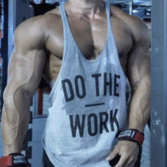 sexy gay hunks in gray Gay Tops | Men's Bodybuilding Cotton Stringer Tank Tops - pridevoyageshop.com - gay men’s gym tank tops, mesh tank tops and activewear