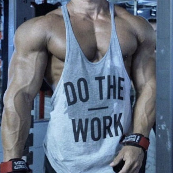 sexy gay hunks in gray Gay Tops | Men's Bodybuilding Cotton Stringer Tank Tops - pridevoyageshop.com - gay men’s gym tank tops, mesh tank tops and activewear