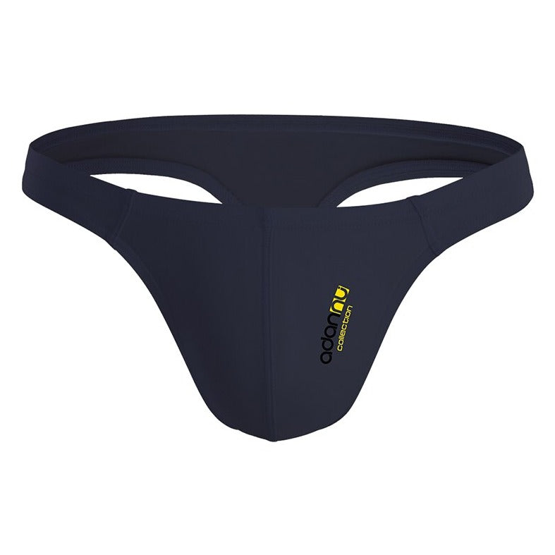 gray ADANNU Classic Gay Thong | Gay Men Underwear- pridevoyageshop.com - gay men’s underwear and swimwear