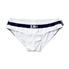 black DM Gay Men's Position Swim Briefs - pridevoyageshop.com - gay men’s underwear and swimwear