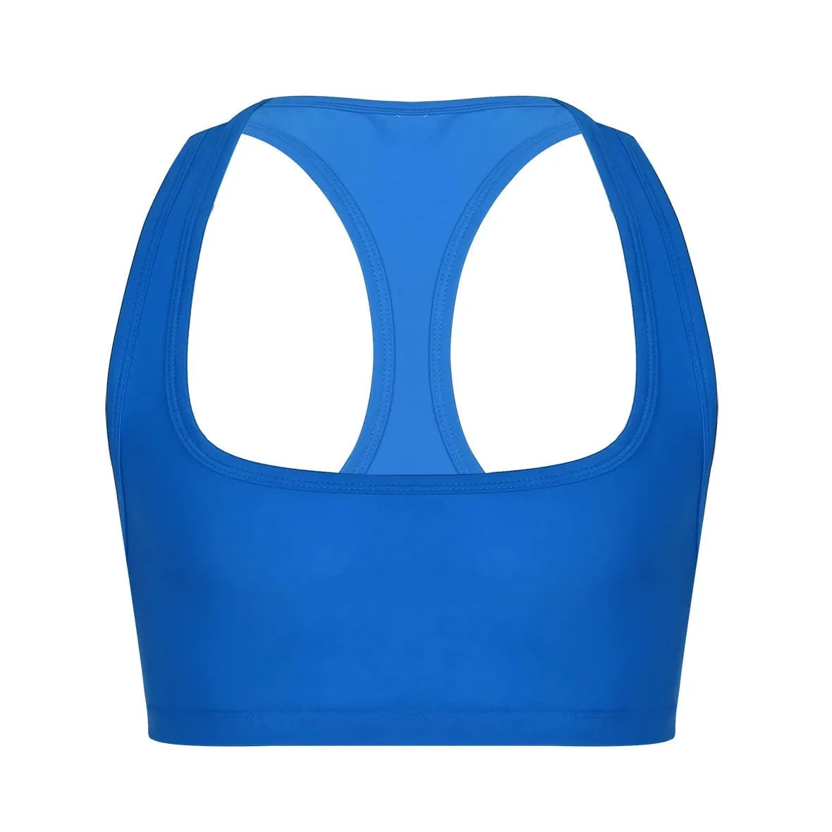 blue Men's Sleevless Y Back Crop Top | Gay Crop Tops & Sports Wear - pridevoyageshop.com - gay crop tops, gay casual clothes and gay clothes store