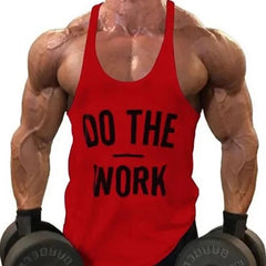 sexy gay hunk in red Gay Tops | Men's Bodybuilding Cotton Stringer Tank Tops - pridevoyageshop.com - gay men’s gym tank tops, mesh tank tops and activewear