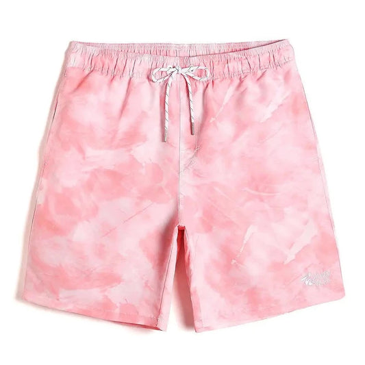 details of Harbour Island Tie-Dye Board Shorts - pridevoyageshop.com - gay men’s underwear and swimwear