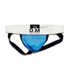 sky blue Gay Jockstraps: Mesh Jockstrap & Male Mesh Underwear- pridevoyageshop.com - gay men’s underwear and swimwear