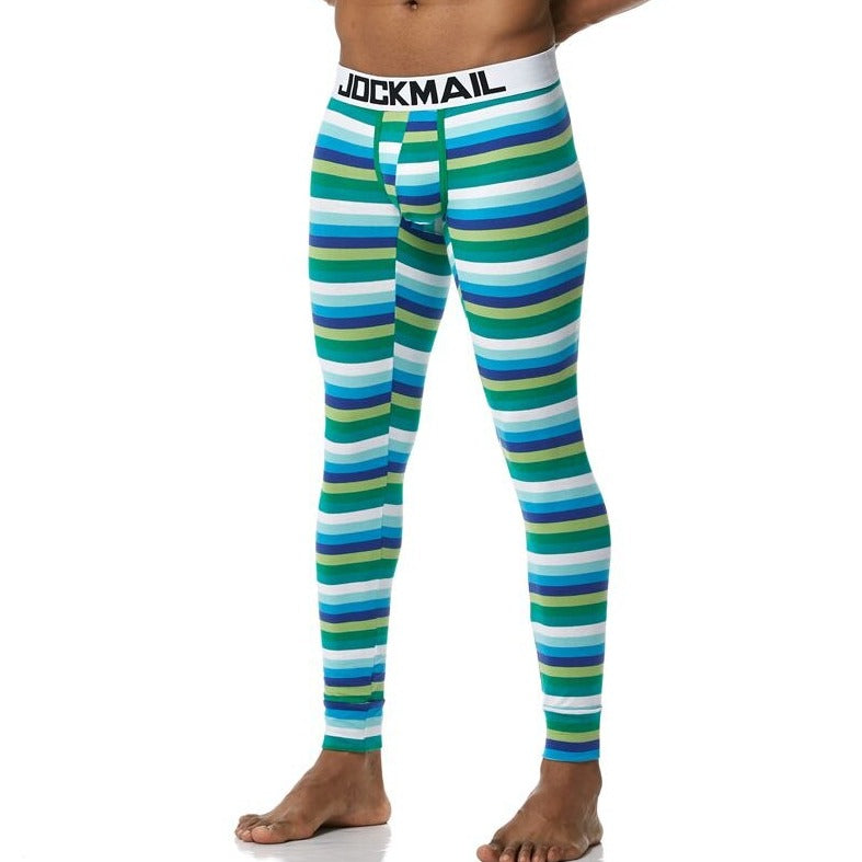 sexy gay man in ocean Gay Leggings | Men's WFH Thermal Leggings - pridevoyageshop.com - gay men’s underwear and activewear