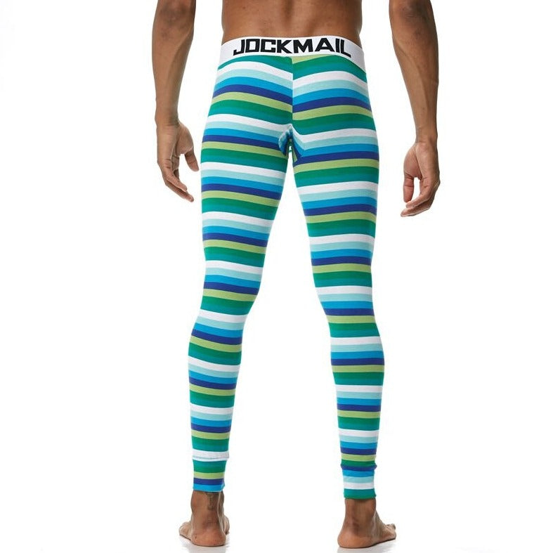 sexy gay man in ocean Gay Leggings | Men's WFH Thermal Leggings - pridevoyageshop.com - gay men’s underwear and activewear