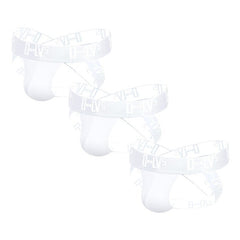 white Cross Strap Jockstrap: Male Jock Strap & Pouch Jockstrap- pridevoyageshop.com - gay men’s underwear and swimwear