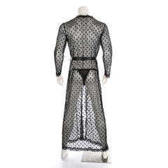 Men’s Private Show Sheer Robe Set