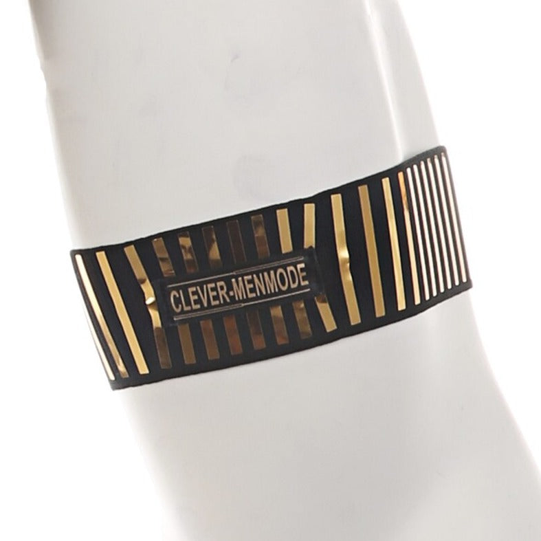 Pharaoh's Pleasure Metallic Chest Harness | Gay Harness- pridevoyageshop.com - gay men’s harness, lingerie and fetish wear
