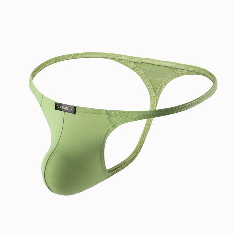 Green Men's Classic Thong: Breathable Gay Underwear - pridevoyageshop.com - gay men’s underwear and swimwear