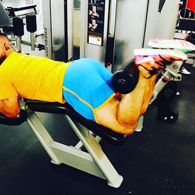 sexy gay hunks in Gay Shorts | Gay Bear Paw Gym Shorts - Men's Activewear, gym short, sport shorts, running shorts- pridevoyageshop.com