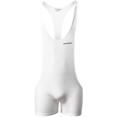 white Gay Singlet and Bodysuit | Men's Workout Gym Singlets - Men's Singlets, Bodysuits, Rompers & Jumpsuits - pridevoyageshop.com