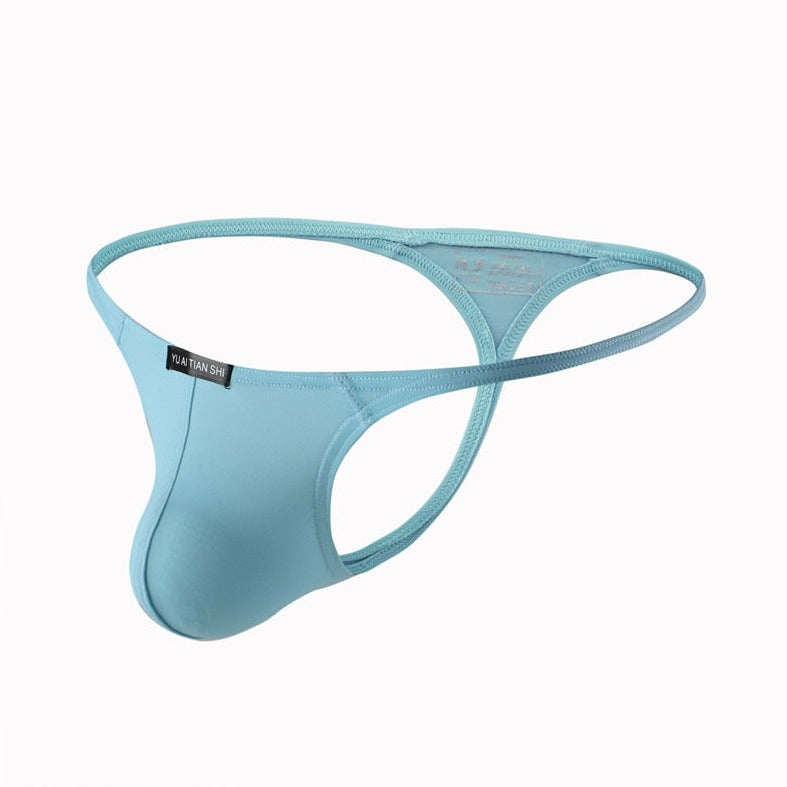 Pink Blue Black Men's Classic Thong: Breathable Gay Underwear - pridevoyageshop.com - gay men’s underwear and swimwear