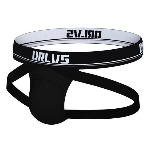 black Minimalist Mens Jockstra: Jockstrap Sexy & Jockstrap for Men- pridevoyageshop.com - gay men’s underwear and swimwear