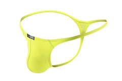 Yellow Men's Classic Thong: Breathable Gay Underwear - pridevoyageshop.com - gay men’s underwear and swimwear