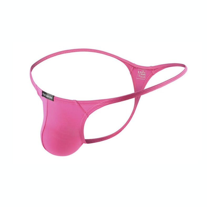 Pink Men's Classic Thong: Breathable Gay Underwear - pridevoyageshop.com - gay men’s underwear and swimwear