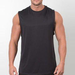 sexy gay man in black Gay Tops | Mens Workout Muscle Tank Top - pridevoyageshop.com - gay men’s gym tank tops, mesh tank tops and activewear