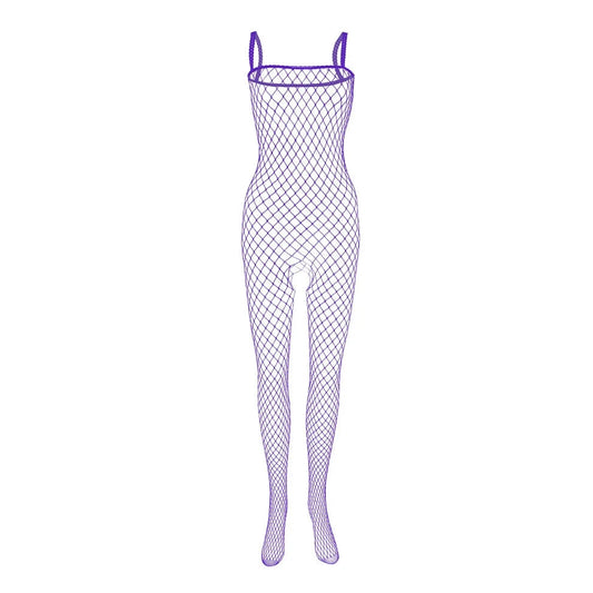 purple Bare Desire Men’s Fishnet Bodysuit - pridevoyageshop.com - gay men’s bodystocking, lingerie, fishnet and fetish wear