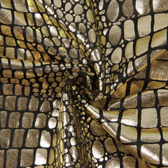 details of Gold Gay Jockstrap: Snakeskin Jockstrap & Erotic Gay Lingerie- pridevoyageshop.com - gay men’s underwear and swimwear