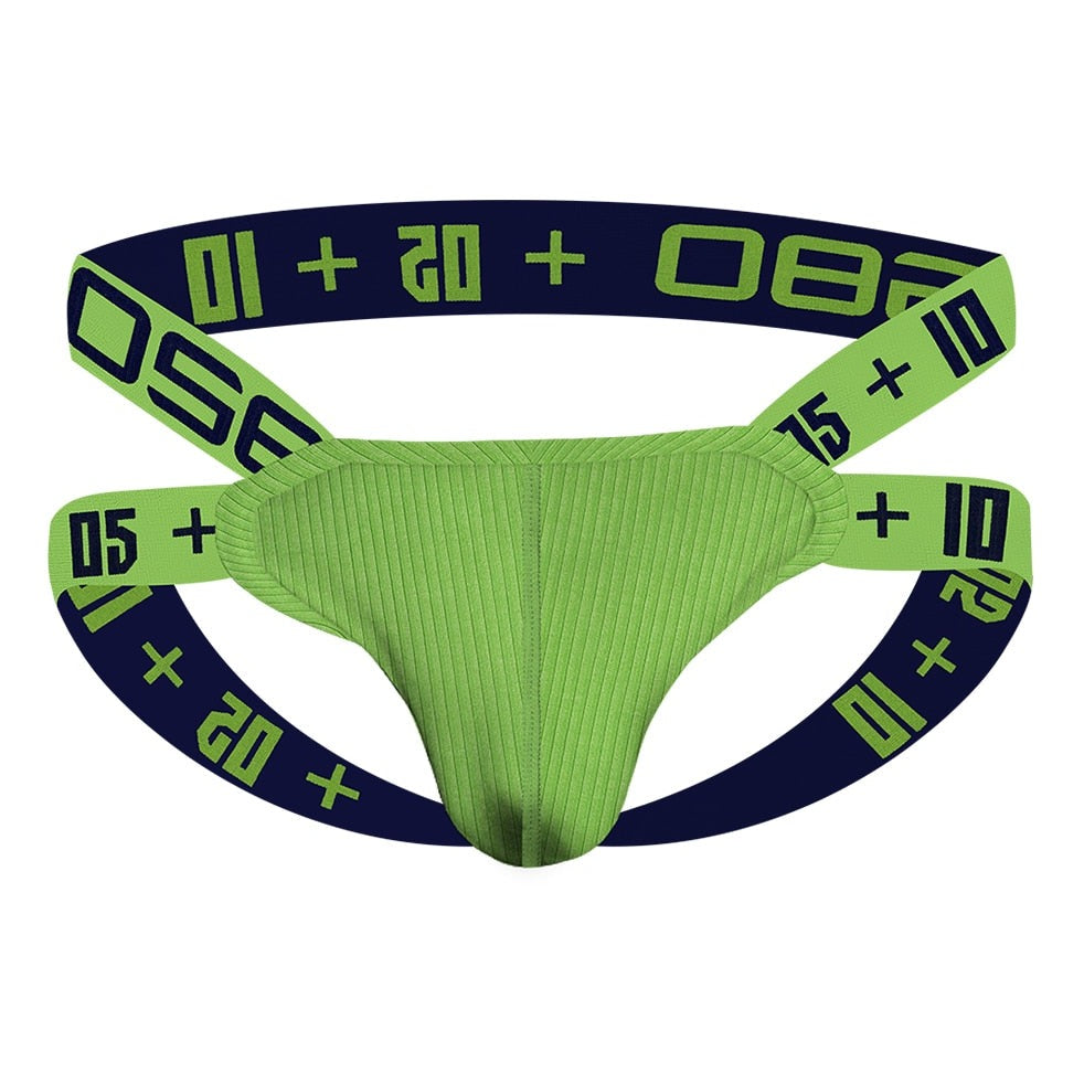 Green OBSO Designer Jock Strap: Exotic Underwear for Men