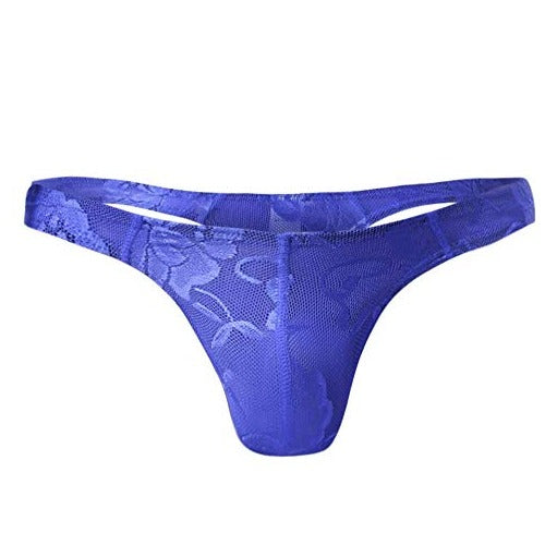 Sissy Floral Lace Thong