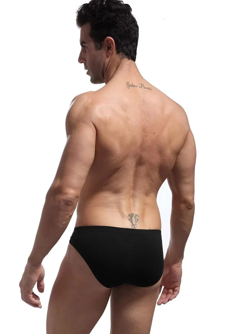 a hot gay man in black Brave Person Hung Briefs - pridevoyageshop.com - gay men’s underwear and activewear