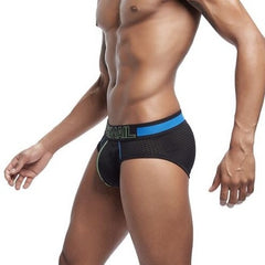 hot man in blue band A Jockmail mesh Briefs | Gay Mens Underwear- pridevoyageshop.com - gay men’s underwear and swimwear