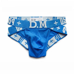 blue DM Sideshow Gay Briefs - pridevoyageshop.com - gay men’s underwear and swimwear
