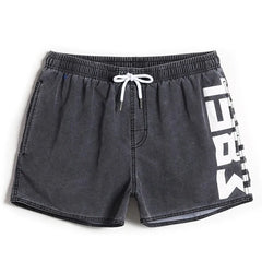 gray 80s Board Shorts & Bermudas - pridevoyageshop.com - gay men’s underwear and swimwear