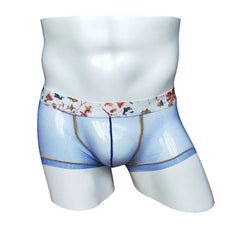 Gay Men's Transparent Sheer Boxer Briefs