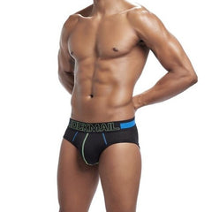 hot man in blue band A Jockmail mesh Briefs | Gay Mens Underwear- pridevoyageshop.com - gay men’s underwear and swimwear