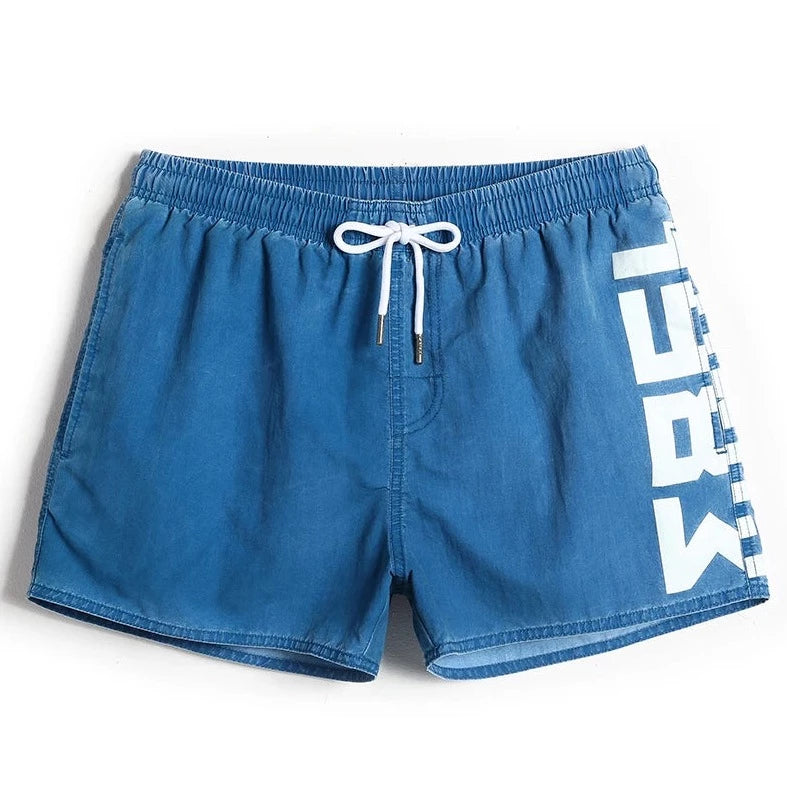 blue 80s Board Shorts & Bermudas - pridevoyageshop.com - gay men’s underwear and swimwear