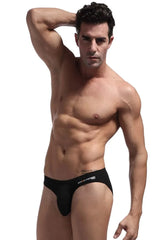 a hot gay man in black Brave Person Hung Briefs - pridevoyageshop.com - gay men’s underwear and activewear