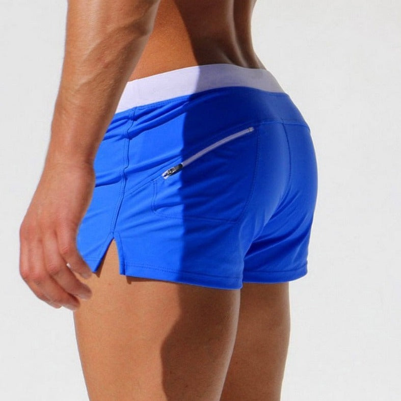 Royal Blue Best Men's Swim Shorts: Tight Swim Trunks for a Stylish Summer- pridevoyageshop.com - gay men’s harness, lingerie and fetish wear