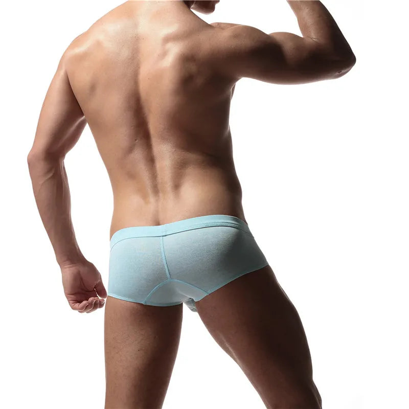 a hot man in sky blue Gay Men's Skinny Modal Briefs - pridevoyageshop.com - gay men’s underwear and swimwear