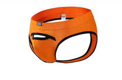 orange Gay Jockstraps: Gay Cheeky Underwear & Jockstrap Lingerie- pridevoyageshop.com - gay men’s underwear and swimwear