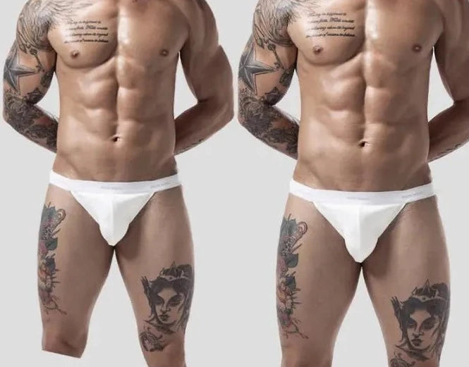 a sexy gay man in white Men's Basic Athletic Underwear - pridevoyageshop.com - gay men’s underwear and activewear