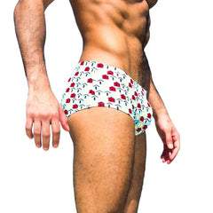 a hot gay man in blue Men's Beach House Swim Briefs - pridevoyageshop.com - gay men’s underwear and swimwear