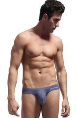 a hot gay man in light purple Brave Person Hung Briefs - pridevoyageshop.com - gay men’s underwear and activewear