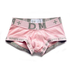 pink DM Men's Numbers Boxer Briefs - pridevoyageshop.com - gay men’s underwear and swimwear